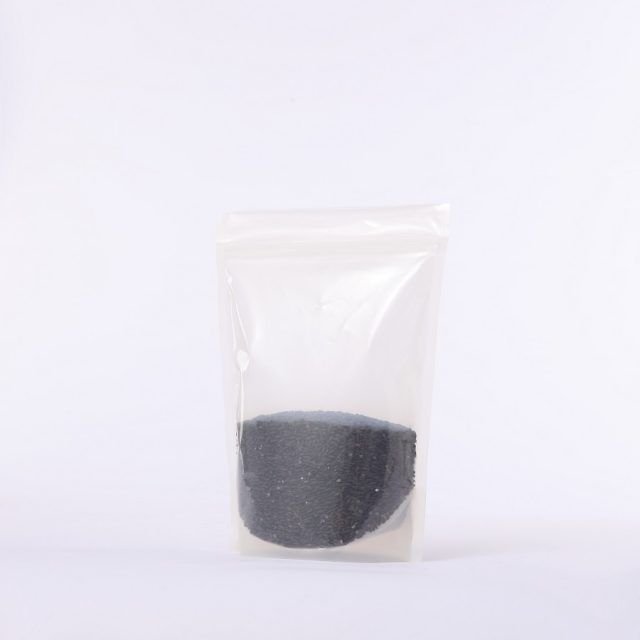 clear home compostable pouches with zip