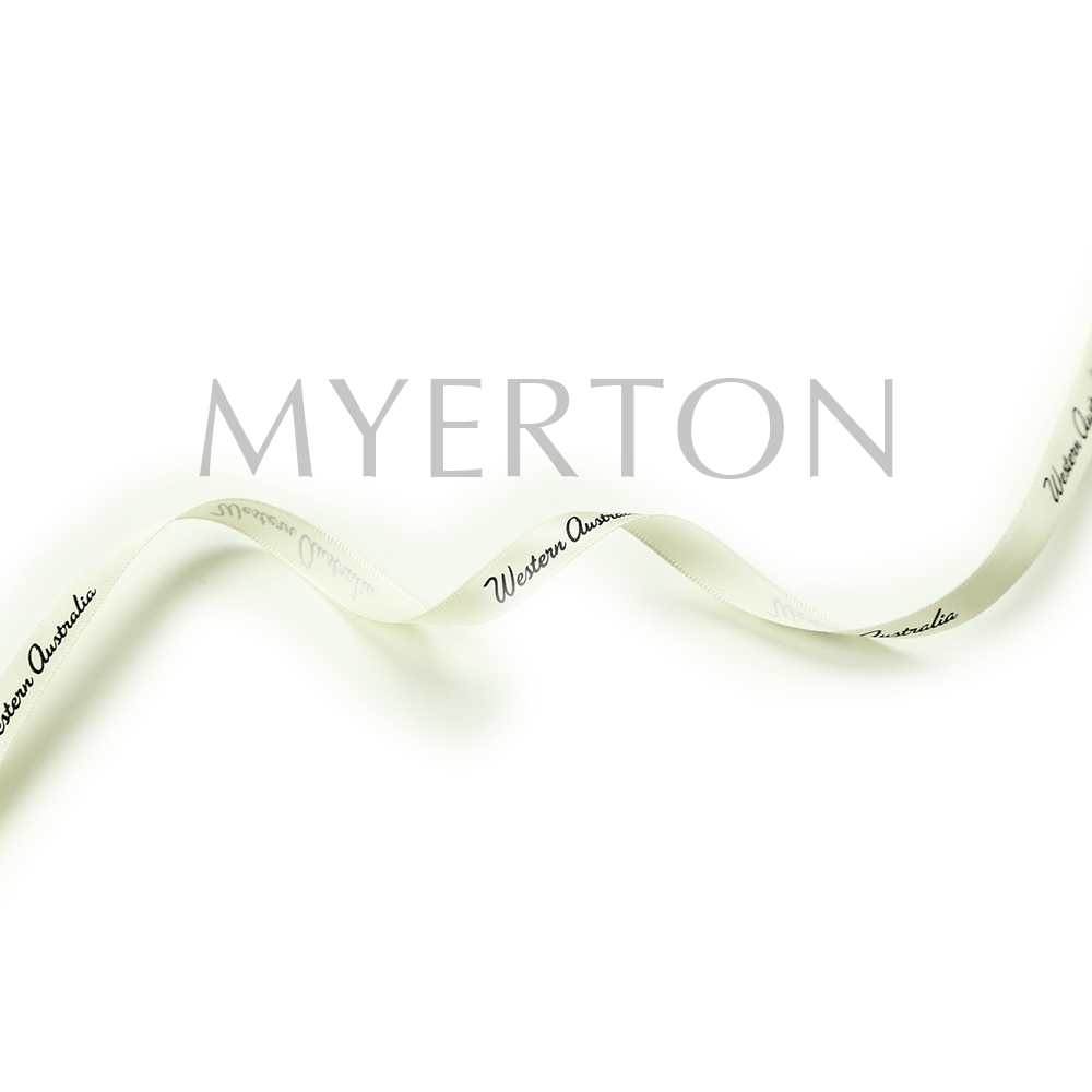 Western Australia 9mm printed ribbon Myerton Packaging