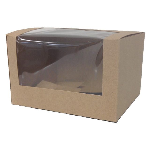 Window Kraft Box-Small