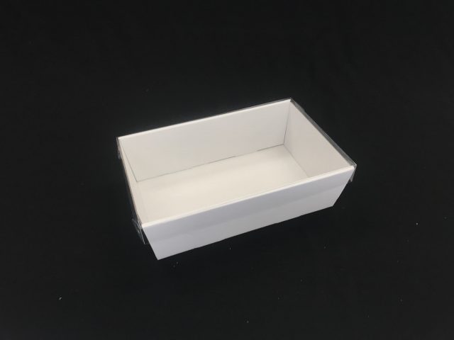 catering tray small white