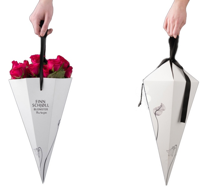 custom shape florist packaging