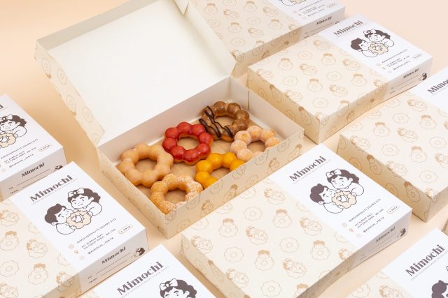 Custom Printed Patisserie Boxes (foldable box)